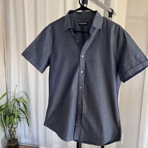 Express navy blue shirt